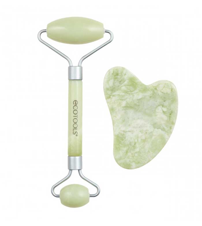 Facial roller and jade gua sha set - MazenOnline