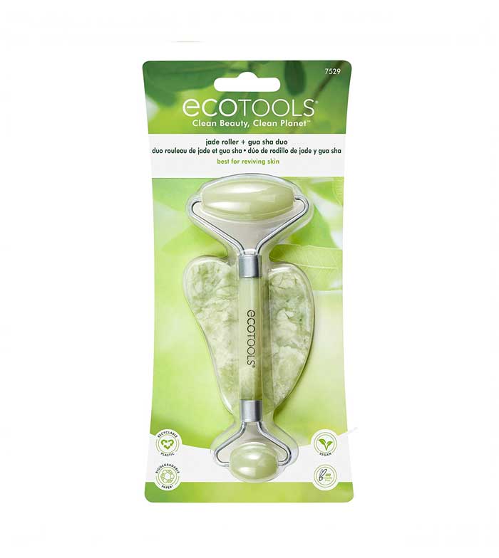 Facial roller and jade gua sha set - MazenOnline Main image