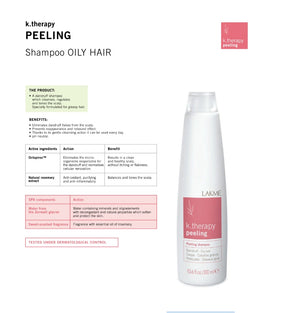 K.Therapy Peeling Shampoo for Dandruff Oily Hair - MazenOnline