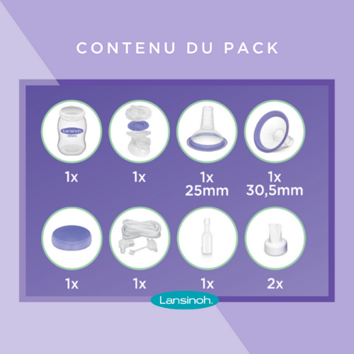 مجموعة التعبير البسيطة لمضخة الثدي الكهربائية Secondary image