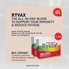 Extra Strong Ryvax 30 tablets - MazenOnline