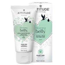 Attitude Blooming Belly Natural Cream For Tired Legs 75ml - MazenOnline