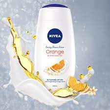 NIVEA SHOWER CREAM ORANGE AVOCADO OIL 500ML - MazenOnline