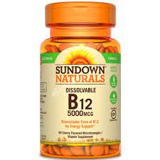Sundown Sublingual Vitamin B12 60Cap - MazenOnline