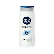 NIVEA SHOWER GEL SENSITIVE 3 IN 1 400ML - MazenOnline