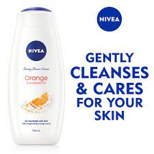 NIVEA SHOWER CREAM ORANGE AVOCADO OIL 500ML - MazenOnline