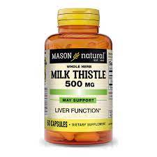 Milk Thistle 500mg 60 Capsules - MazenOnline