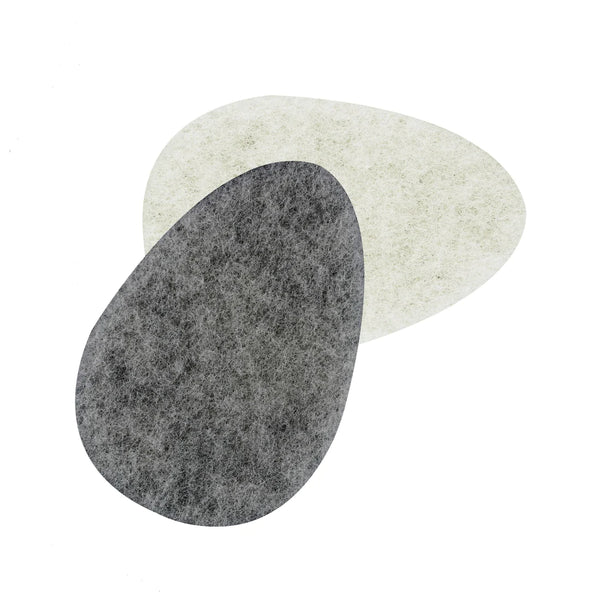 Infused Facial Sponges Rose Petal + Bamboo Charcoal 2 Sponges - MazenOnline