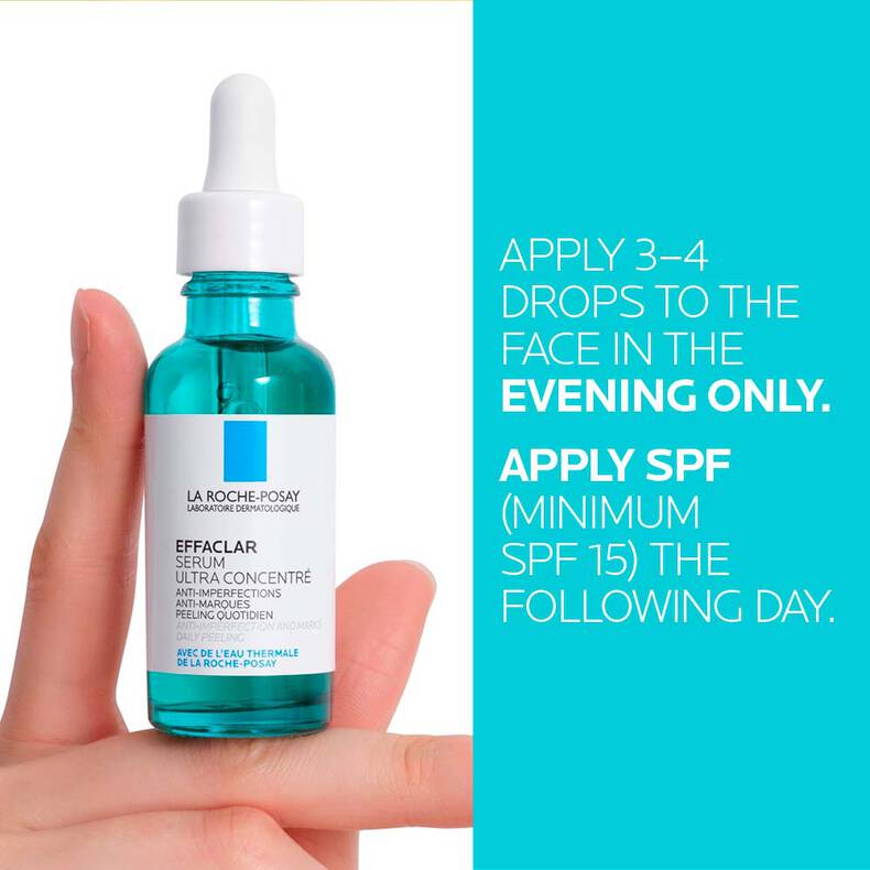 Effaclar Acne Serum with Salicylic Acid and Niacinamide for Oily and Acne Prone Skin - MazenOnline