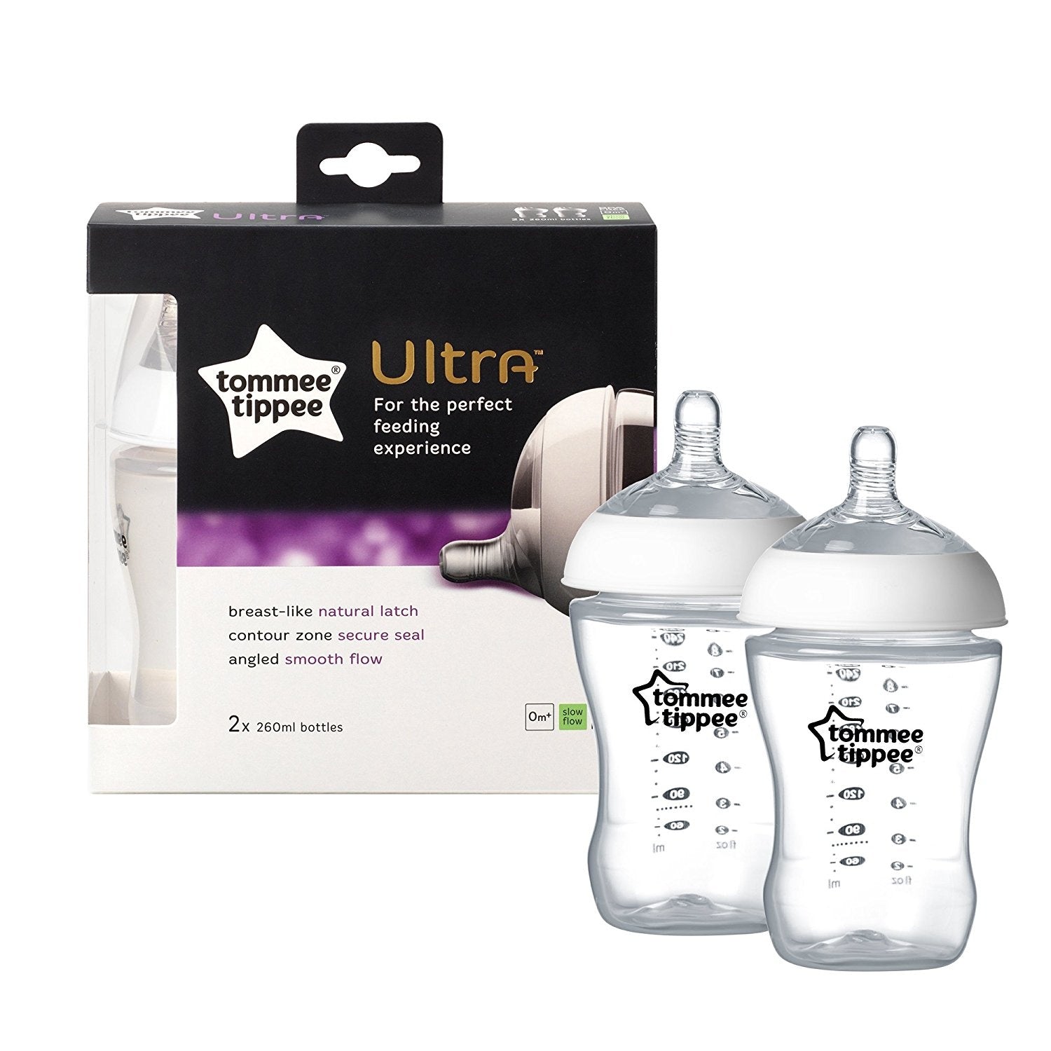 Ultra Feeding Bottle 0M+ -Pack of 2 - MazenOnline Main image