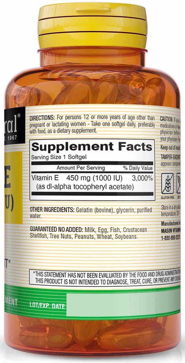 Vitamin E 1000 IU Secondary image