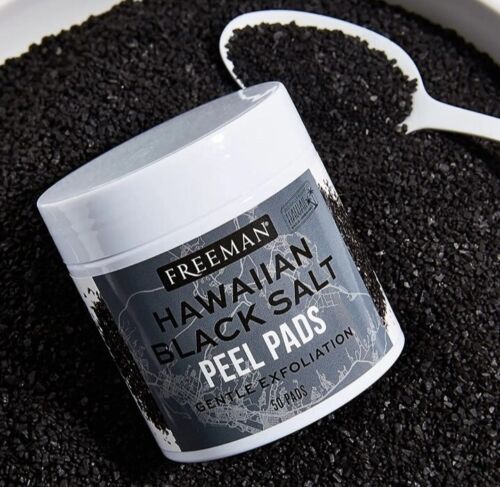 Gentle Exfoliating Hawaiian Black Salt Peel Pads - 50 Pads Secondary image