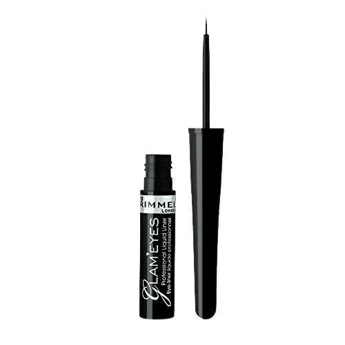 Glam Eyes Professional Liquid Eye Liner 001 Black Glamour - MazenOnline