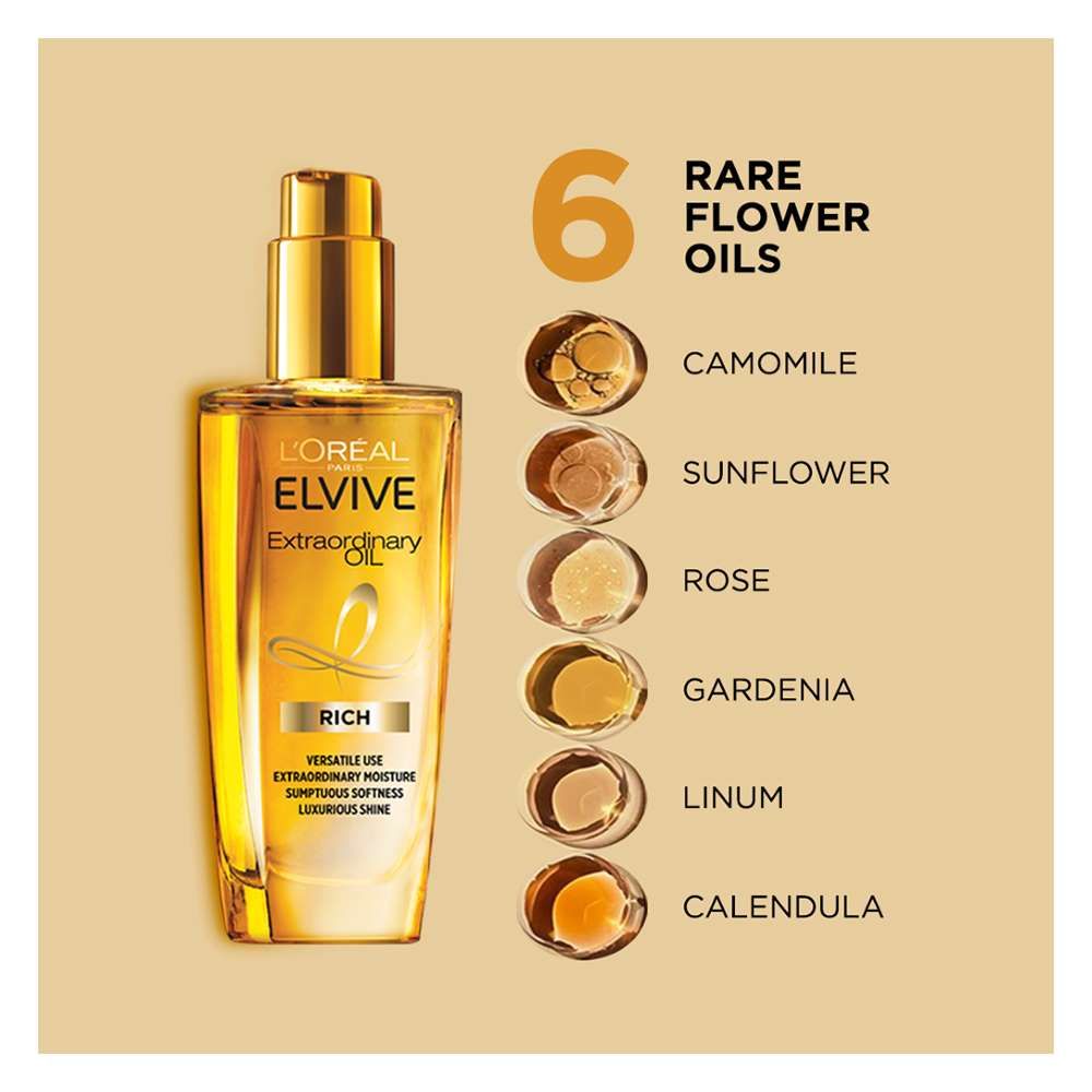 Extraordinary Hair Oil  Serum For All Hair Types - MazenOnline