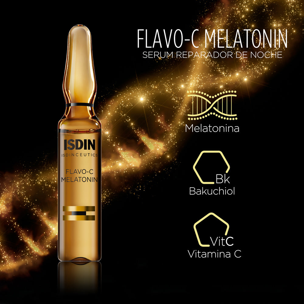 Flavo-C Melatonin Night Recovery Serum 10 ampoule - MazenOnline