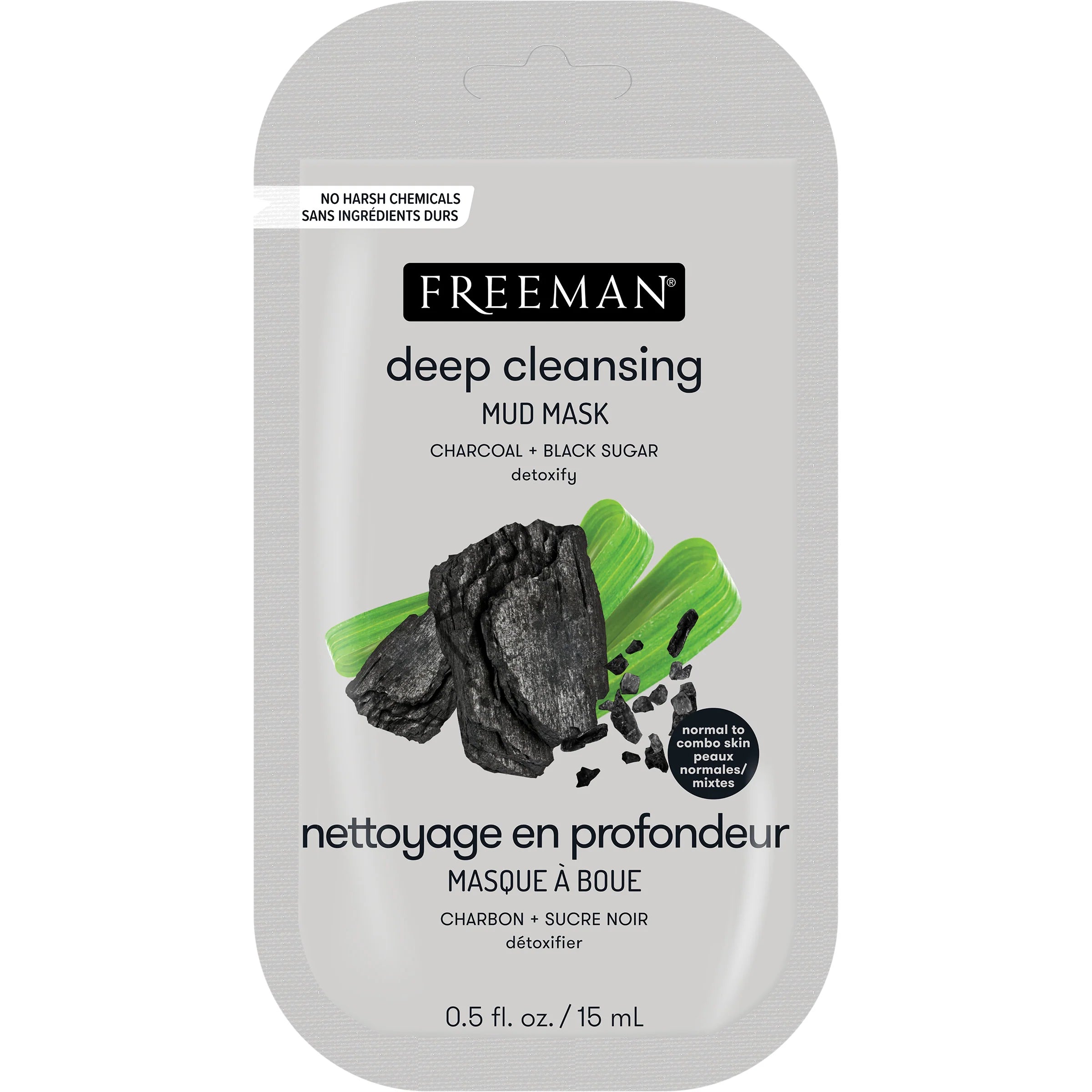 Detoxifying Charcoal & Black Sugar Mud Mask - MazenOnline
